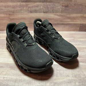 On CloudTec Helion Running Shoes Black Mens Size 11 EU 45 Lightweight Swiss Engi